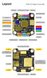 Політний контролер SpeedyBee F405 50A V3 3-6S 30x30 FC&ESC Stack (стек) для БПЛА для FPV